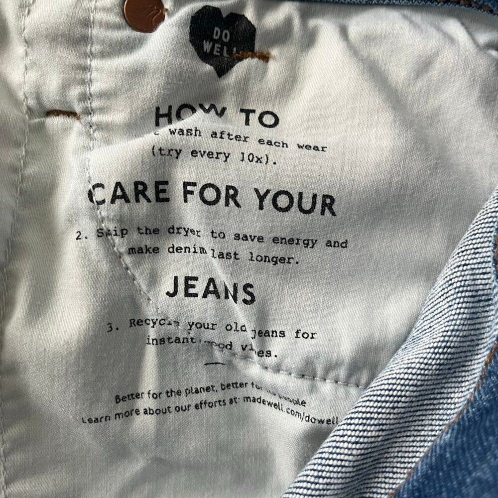 Madewell Women's 9" Mid-rise Light Wash Skinny Jeans Size 27 Style MB331 - Picture 11 of 14